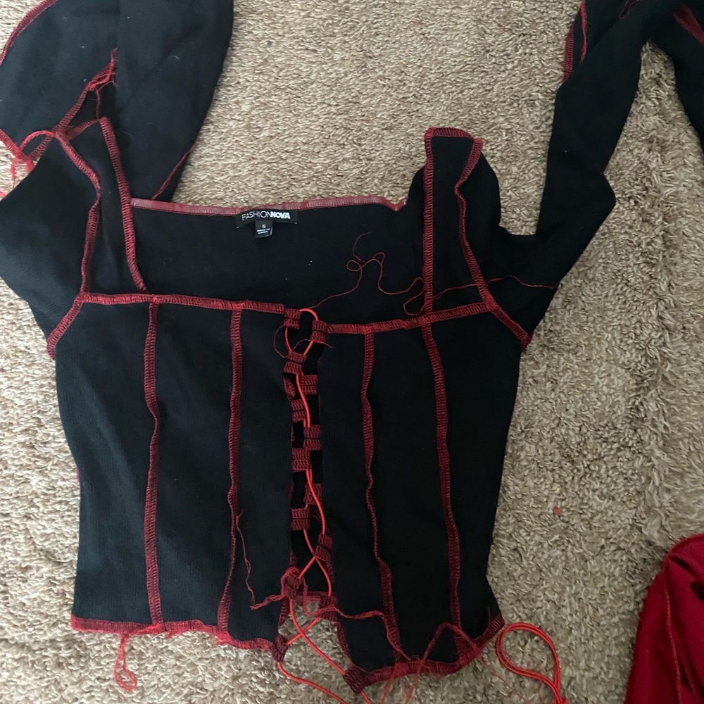 Fn crop top small